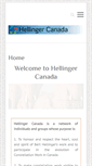 Mobile Screenshot of hellingercanada.com