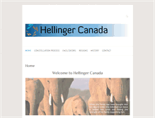 Tablet Screenshot of hellingercanada.com